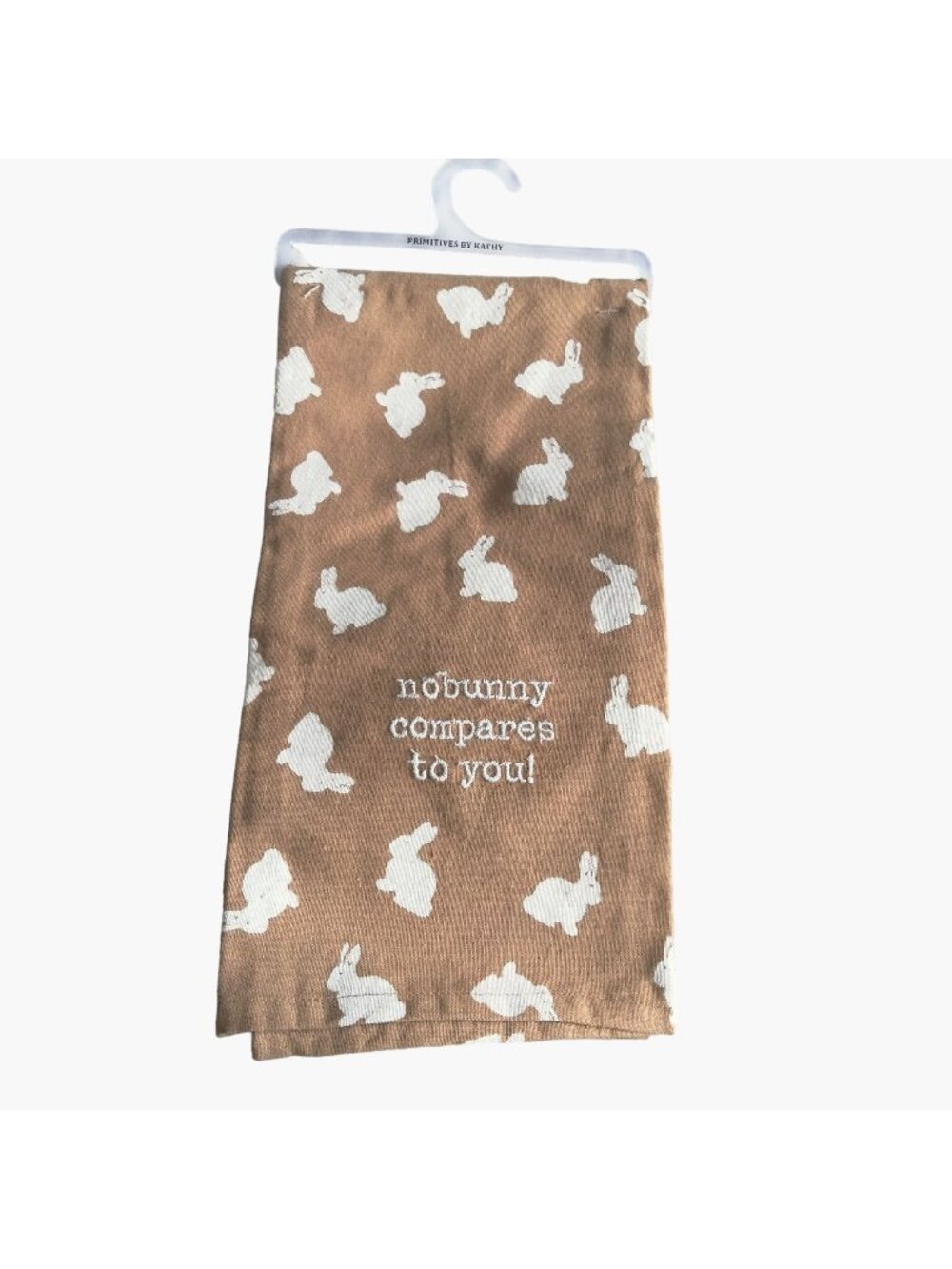 Hand Towel Easter No bunny Compares to You Dishcloth Kitchen Springtime